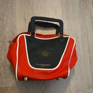 Red and Black Women's Bag